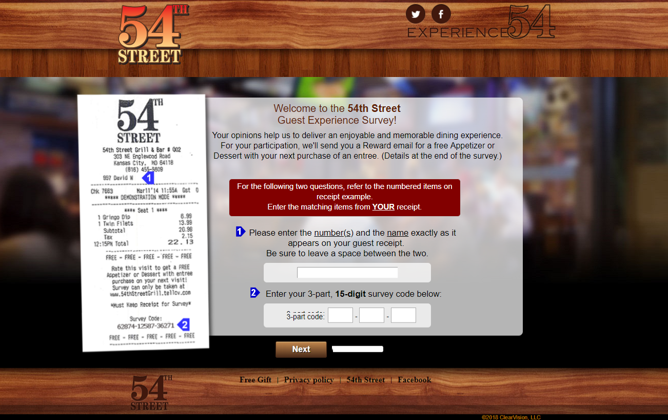 54th Street Guest Experience Survey