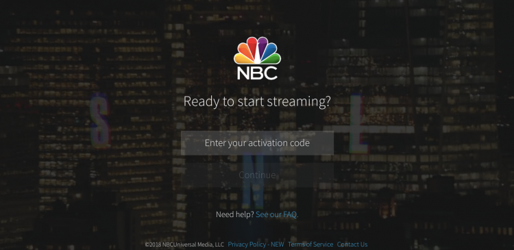 Activate NBC On Your Device