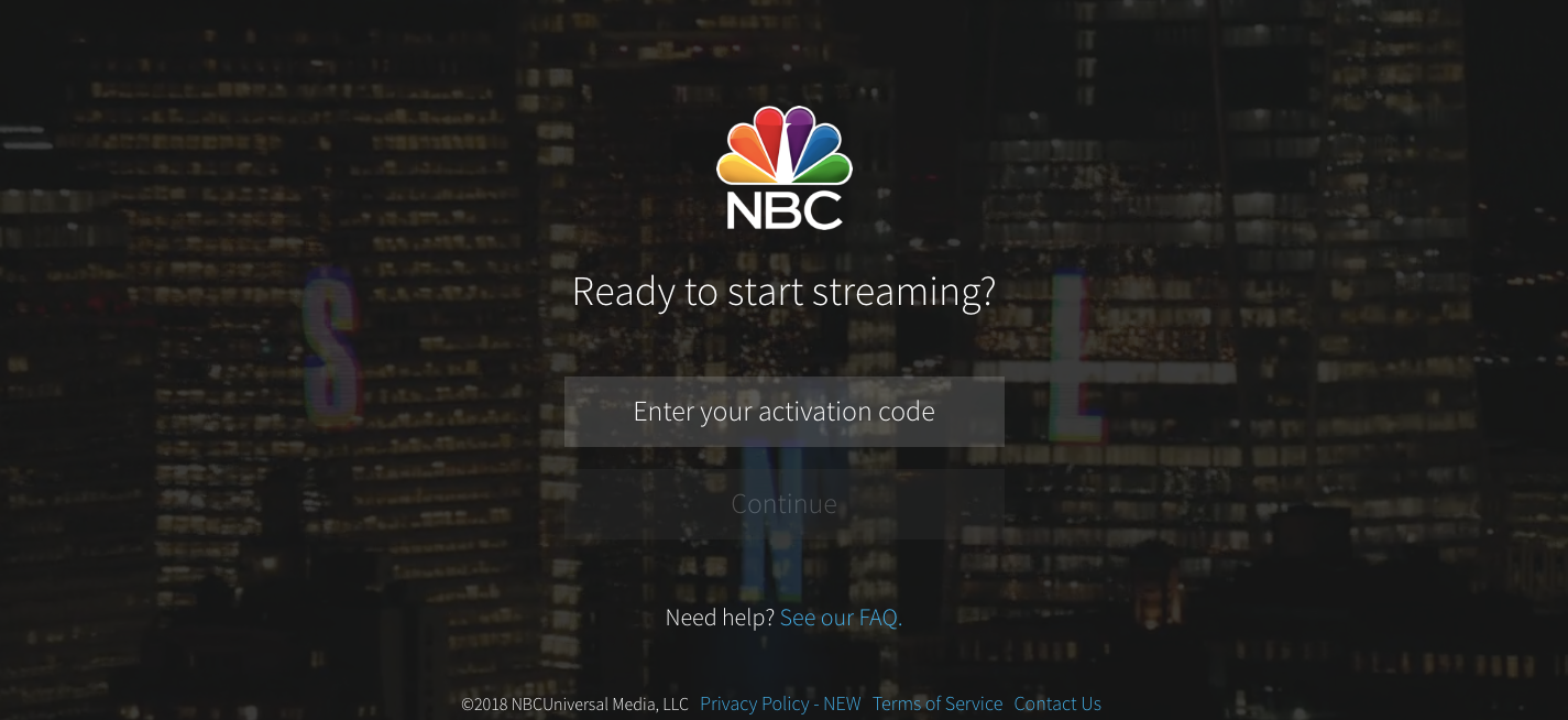 Activate NBC On Your Device