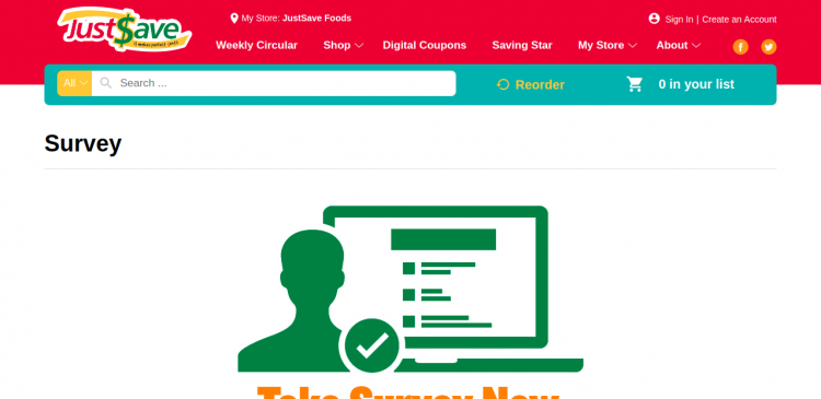 Just Save Foods survey logo