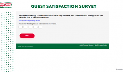 Krispy Kreme Survey Logo