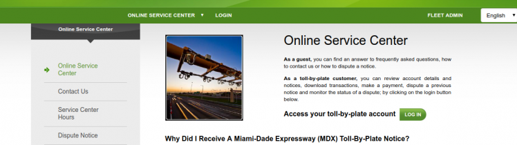 Mdx Toll Tax logo
