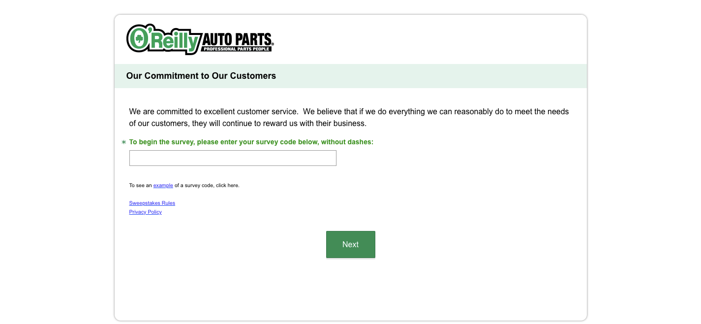 Take O’Reilly Auto Parts Survey to Win $5,000 Cash