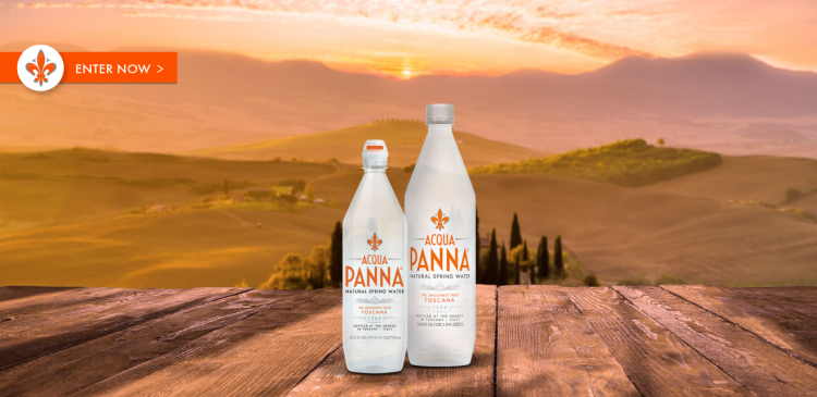 acqua panna giveaway logo