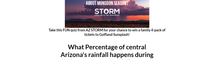az storm quiz logo