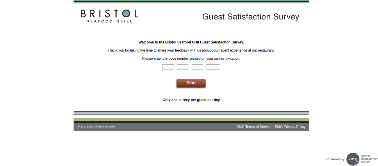 bristol seafood grill survey