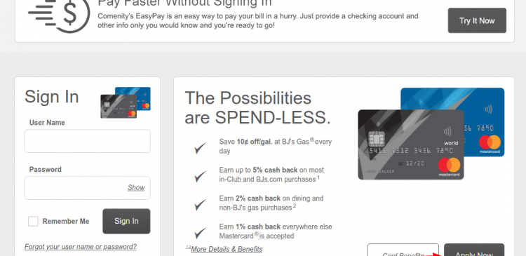 ccomenitynetbjs-bjs-credit-card-account-login-guide