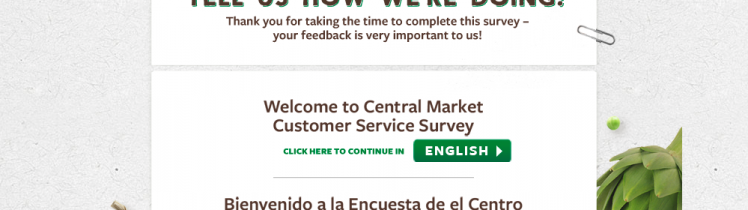 central market survey logo