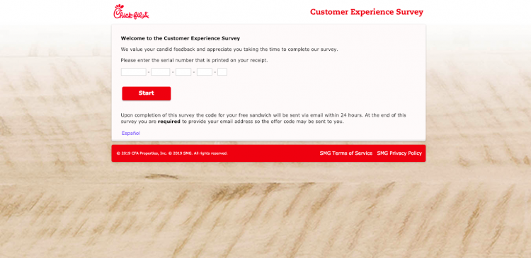 chick-fil-a-survey
