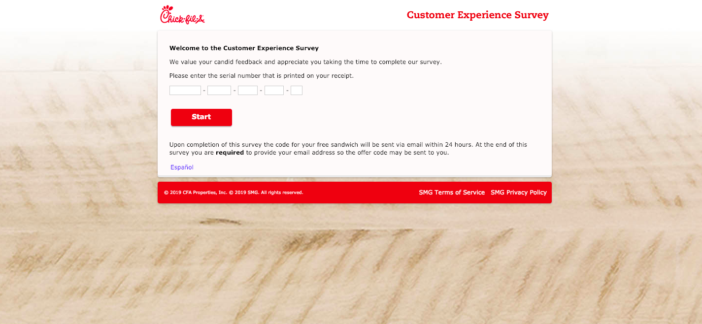 chick-fil-a-survey