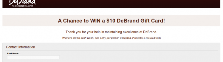 debrand survey logo