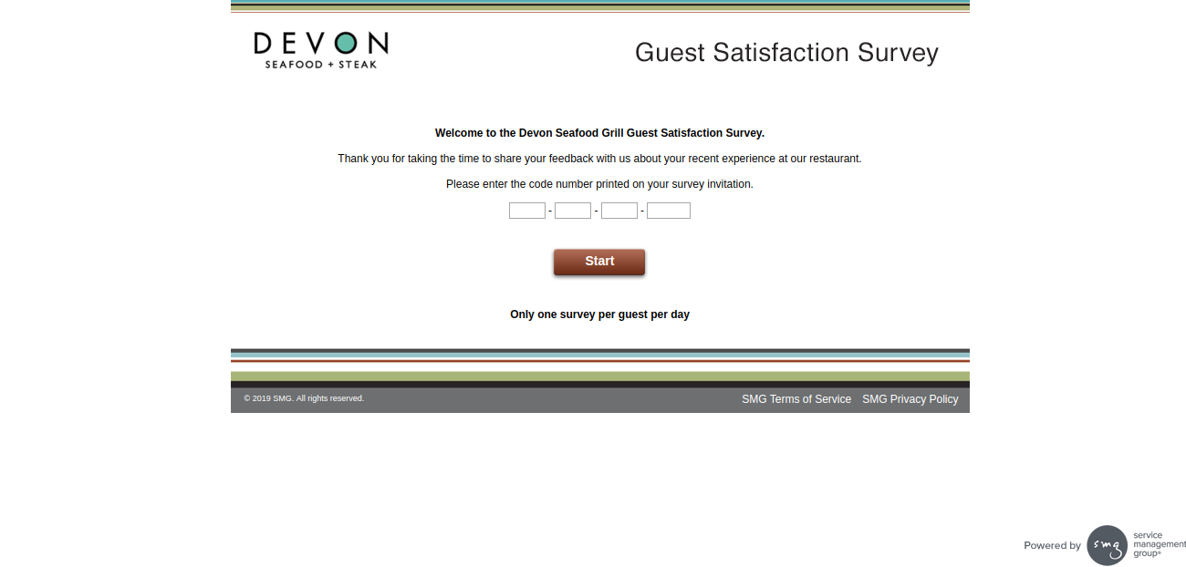 devon seafood grill survey