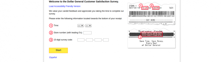dollar general survey logo