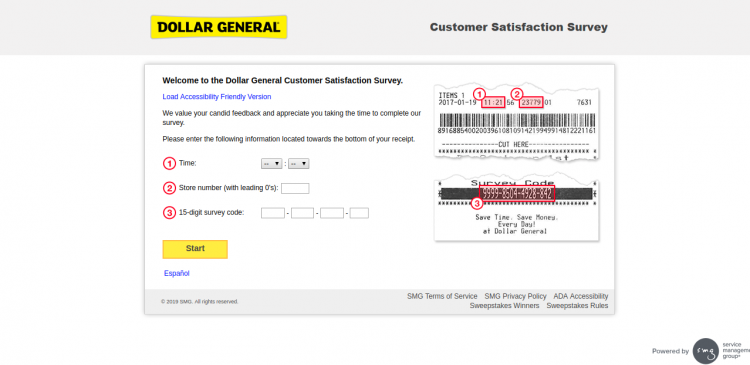 dollar general survey logo