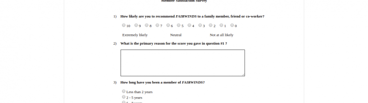 fairwinds credit union survey logo