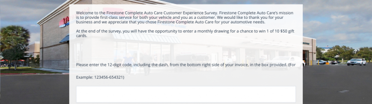 firestone survey logo
