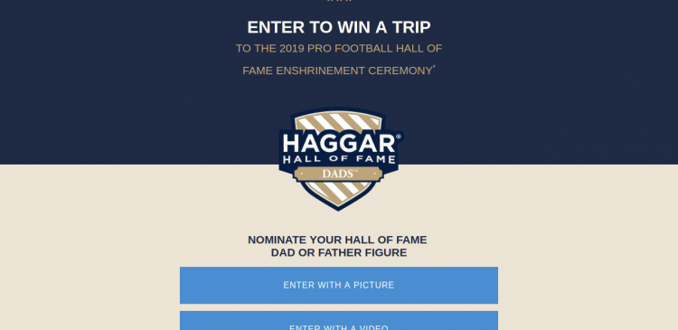 haggar hall of fame survey logo