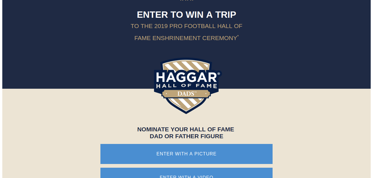  haggar hall of fame survey