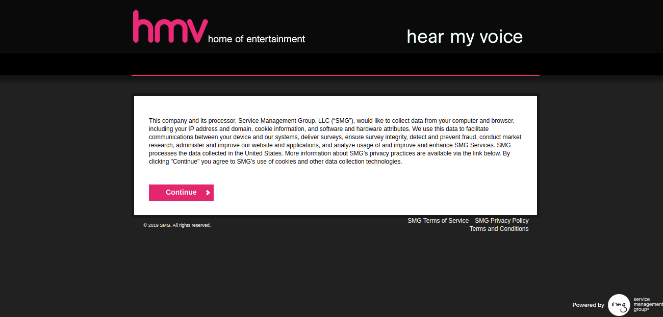 hmv-hear my voice survey