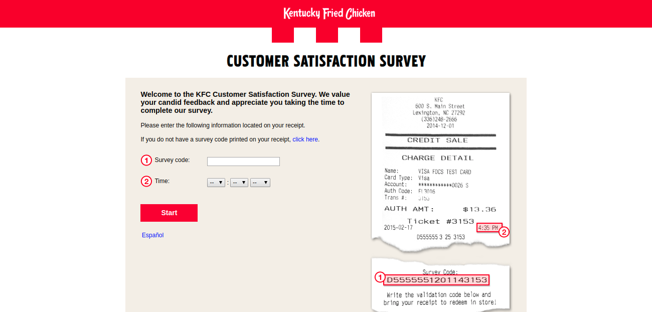 mykfcexperience survey
