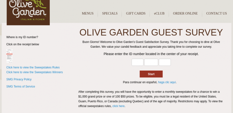 olive garden survey logo