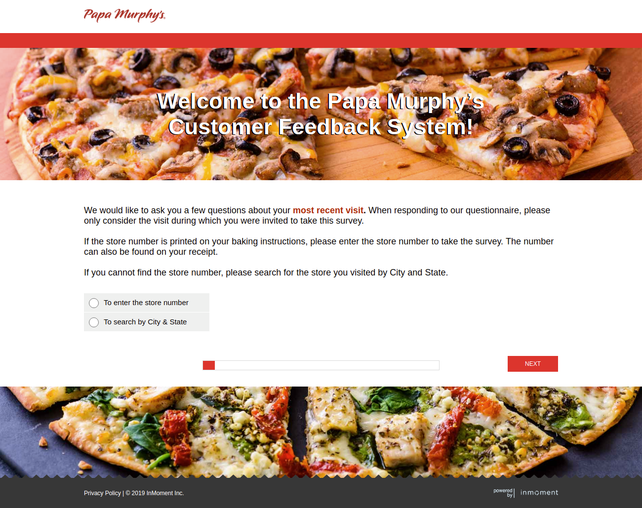 papa murphy's survey