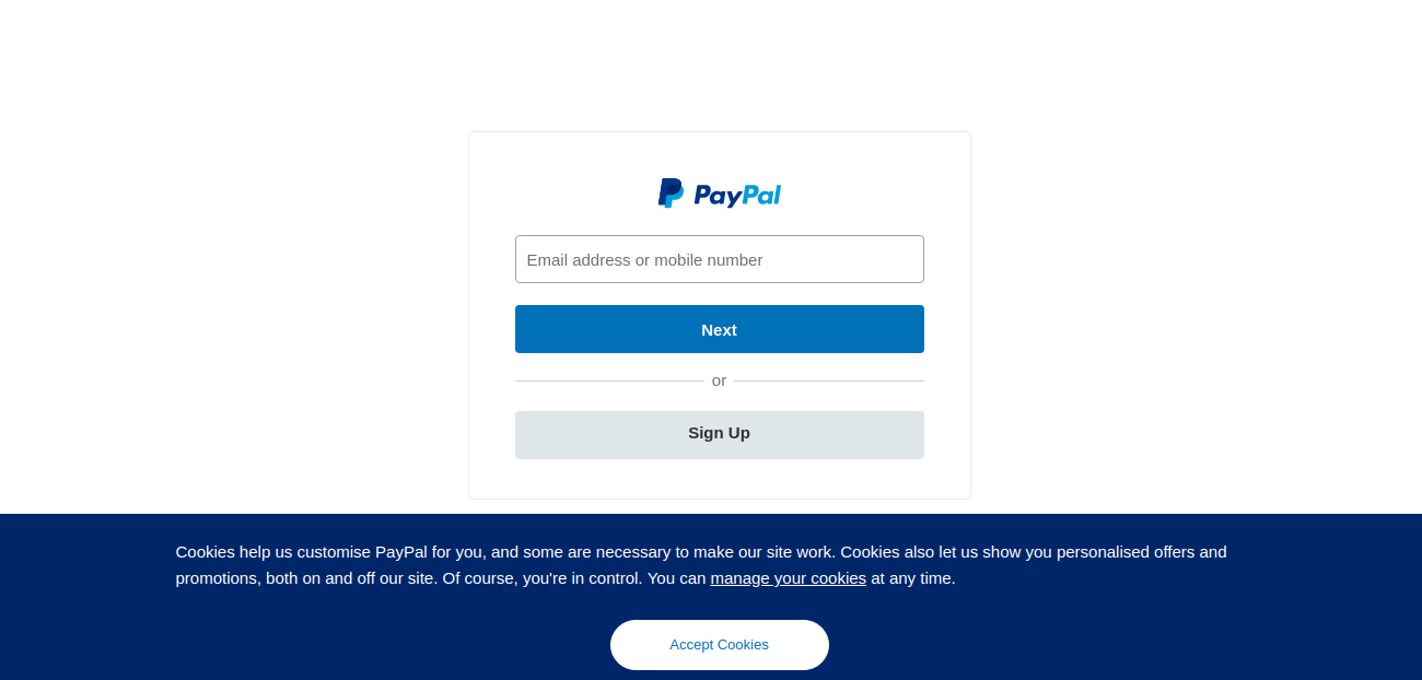 paypal account verification