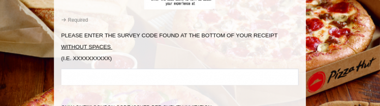 pizza Hut survey logo