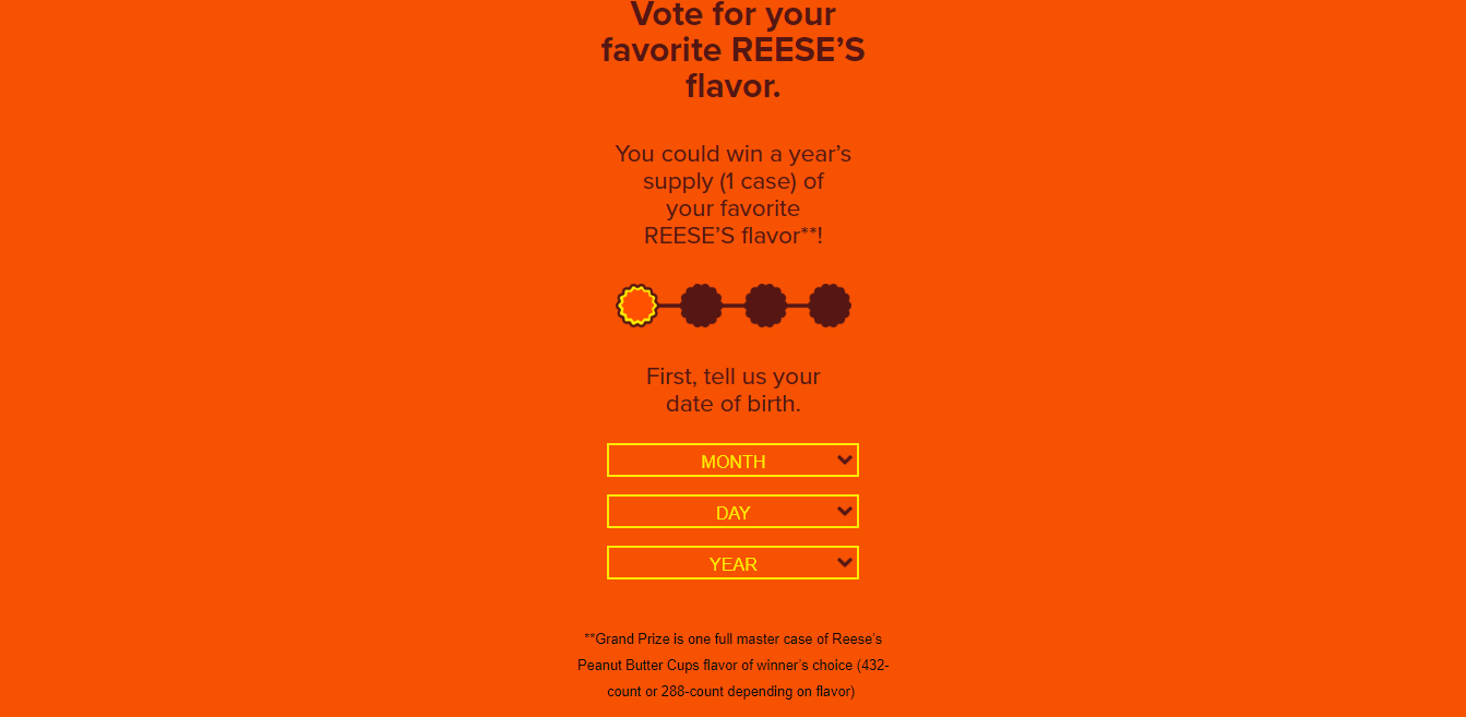 reese's lovers dollar survey