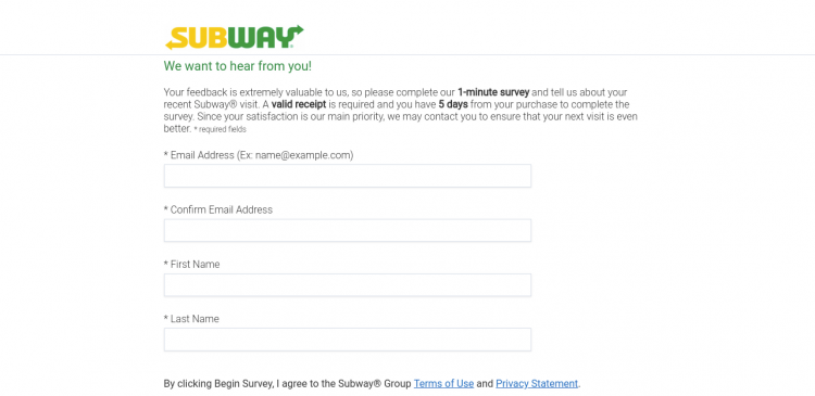subway listens survey logo