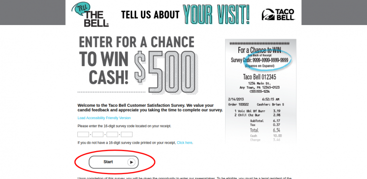 taco bell survey logo