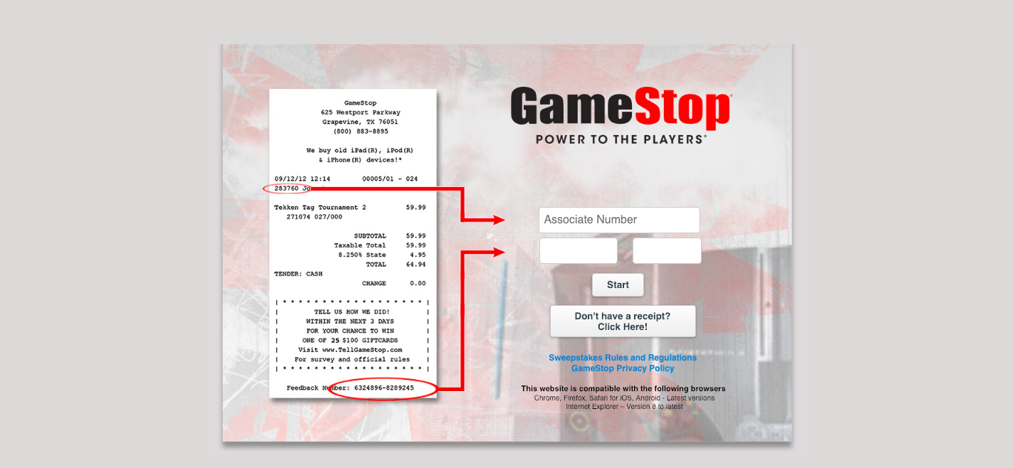 take gamestop-survey-to-win-100