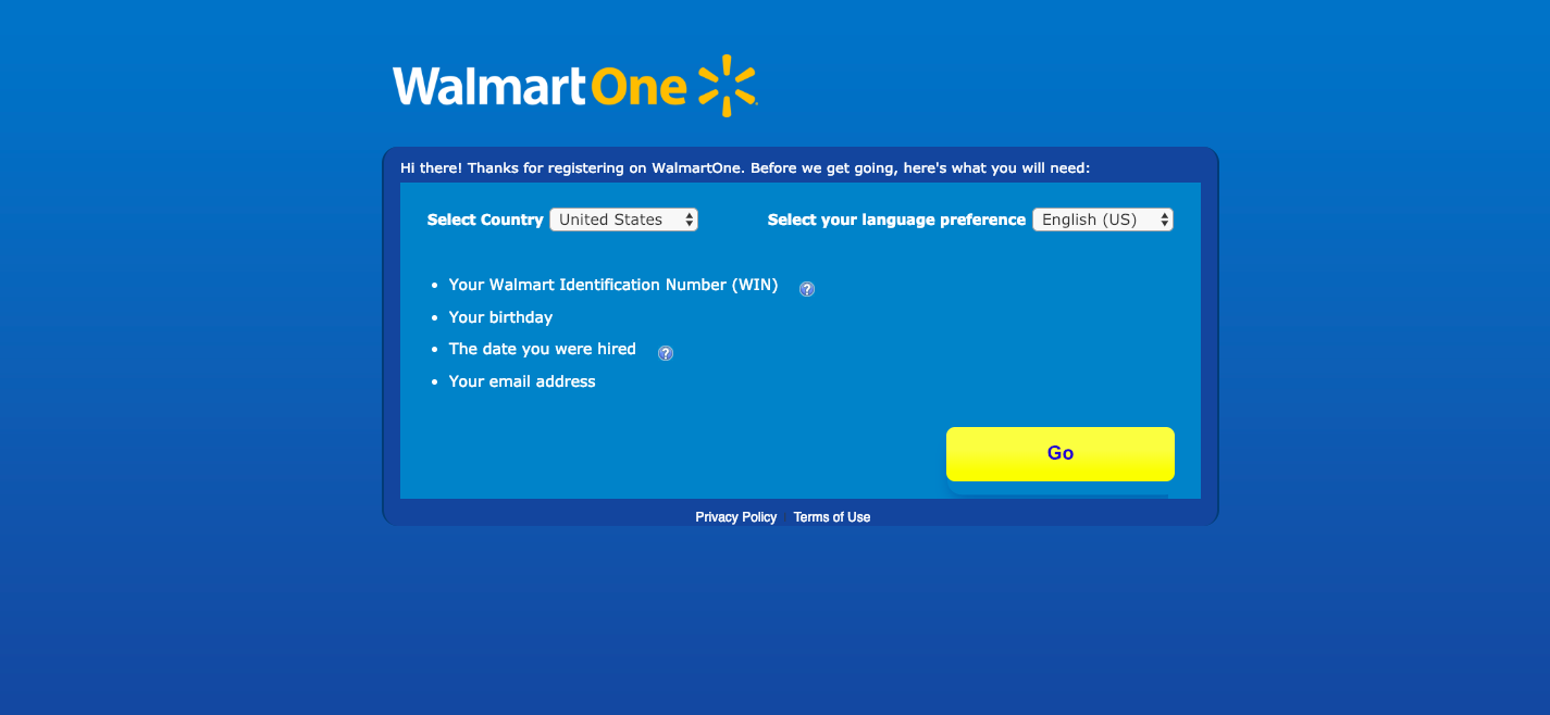 walmartone associate login