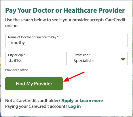 care credit card