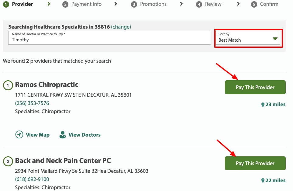 care credit payment