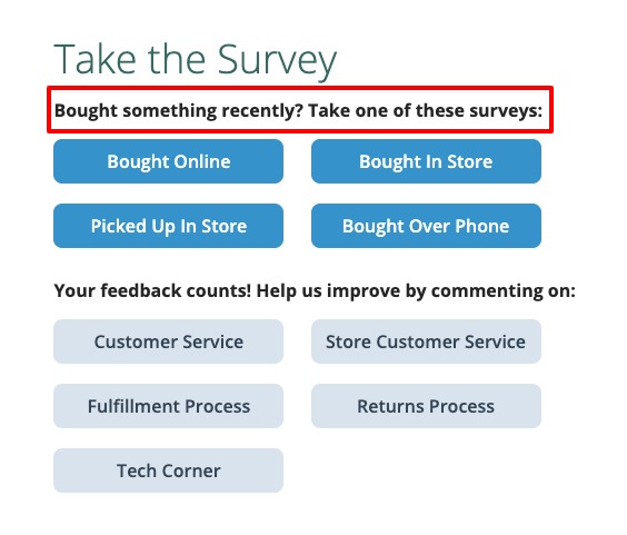 b&h survey