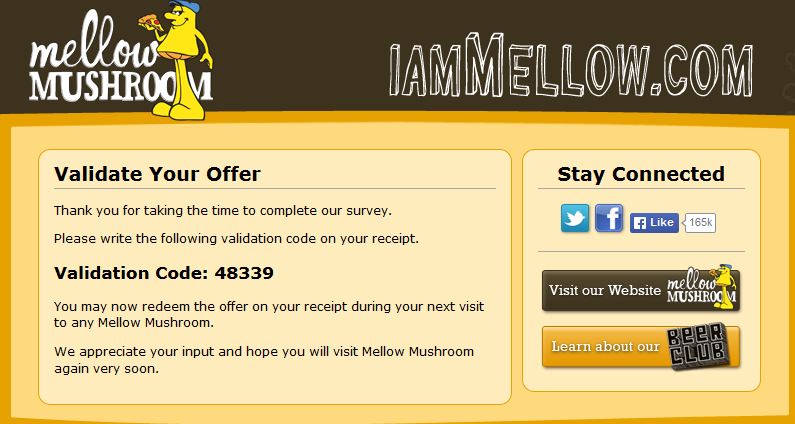 mellow mushroom coupon