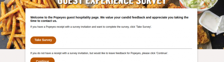 Popeyes Survey
