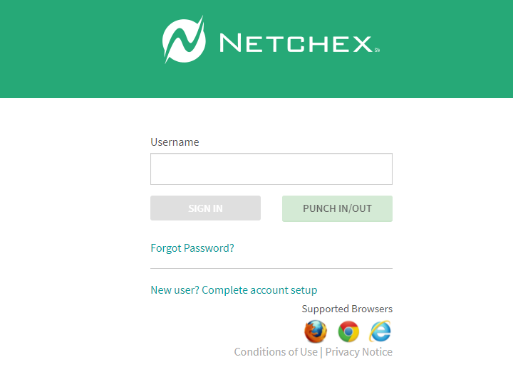 netchex login